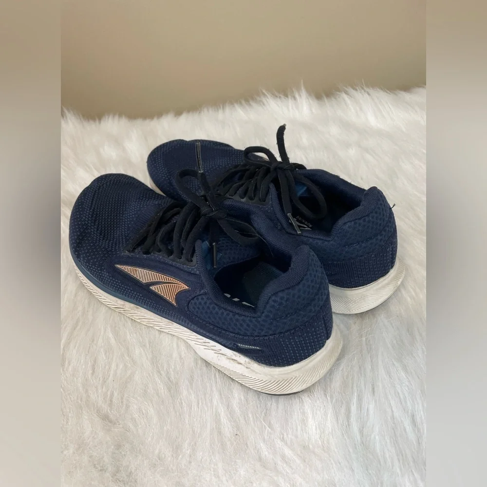 Navy Blue Athletic Sneakers